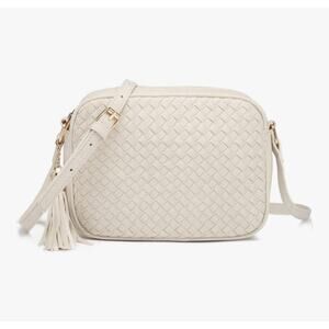 Small‎ Crossbody Purse-Trendy Woven-Boho Crossbody Bag-Vegan Leather